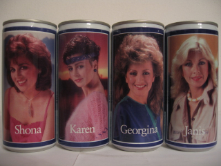 TENNENTS LAGER girls complete set from SCOTLAND (44cl)