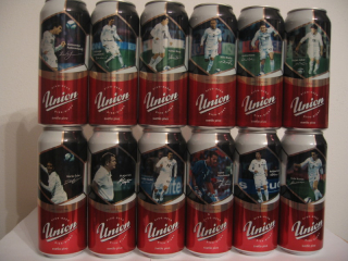 UNION football 2010 (12 cans set) from Slovenia (50cl) (B/O)