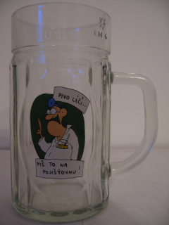 PIVO LÉČÍ...PIŠ TO NA POJIŠŤOVNU! (0,5L) krýgl 