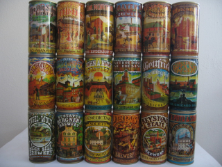 BREWERY SET CS FLAT TOP (18 cans set) from USA (35cl) (B/O)