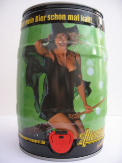 Altenburger girl as witch