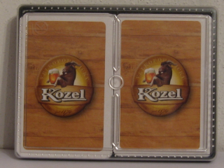 Kozel dvojté karty v plastové krabičce
