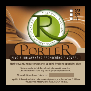 PORTER Jihlava-Radniční) série č.1 (S)