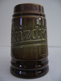 Plzeňský Prazdroj (0,5L) keramický korbel