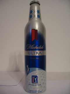 Michelob ULTRA LIGHT BEER "golf"