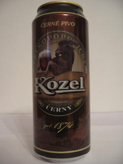 Kozel ČERNÝ (export for Russia)