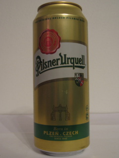 Pilsner Urquell (export for Russia) 