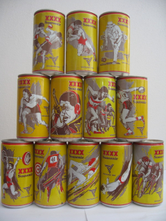 CASTLEMAINE XXXX BITTER ALE (12 cans set) from Australia (37,5cl) (T/O)