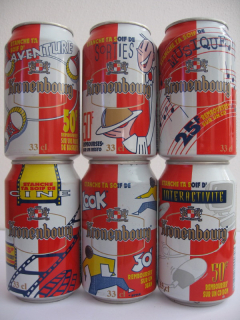 Kronenbourg year 1995 (6 cans set) from France (33cl) (B/O)