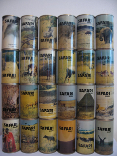 SAFARI animals (24 cans set) from USA (35cl) (B/O)