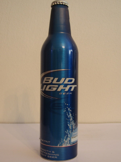 BUD LIGHT BEER water (still full)